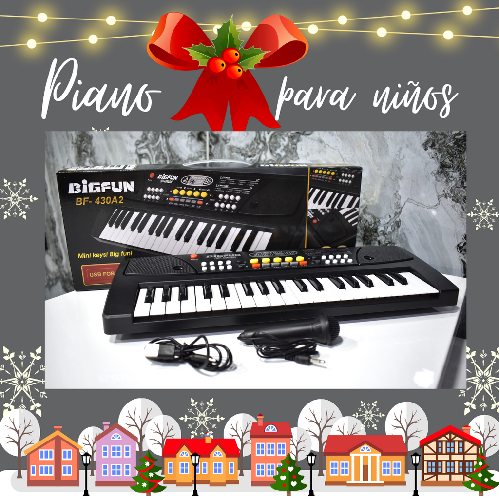 🎹 Piano Infantil 🎄 El Mejor Regalo de Navidad 🎁